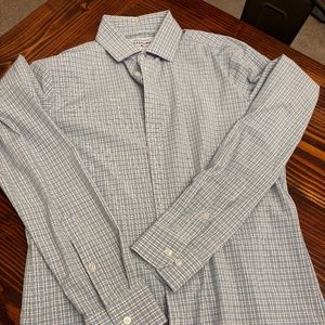 Mizzen +Main Large Trim Fit Dress Shirt